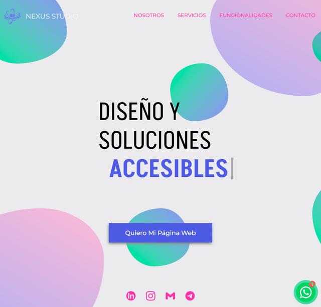 Sitio Web- NexusStudio